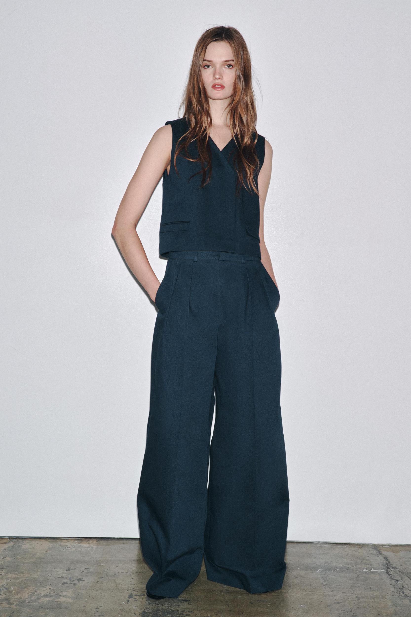 ZW COLLECTION PLEATED PANTS Product Image