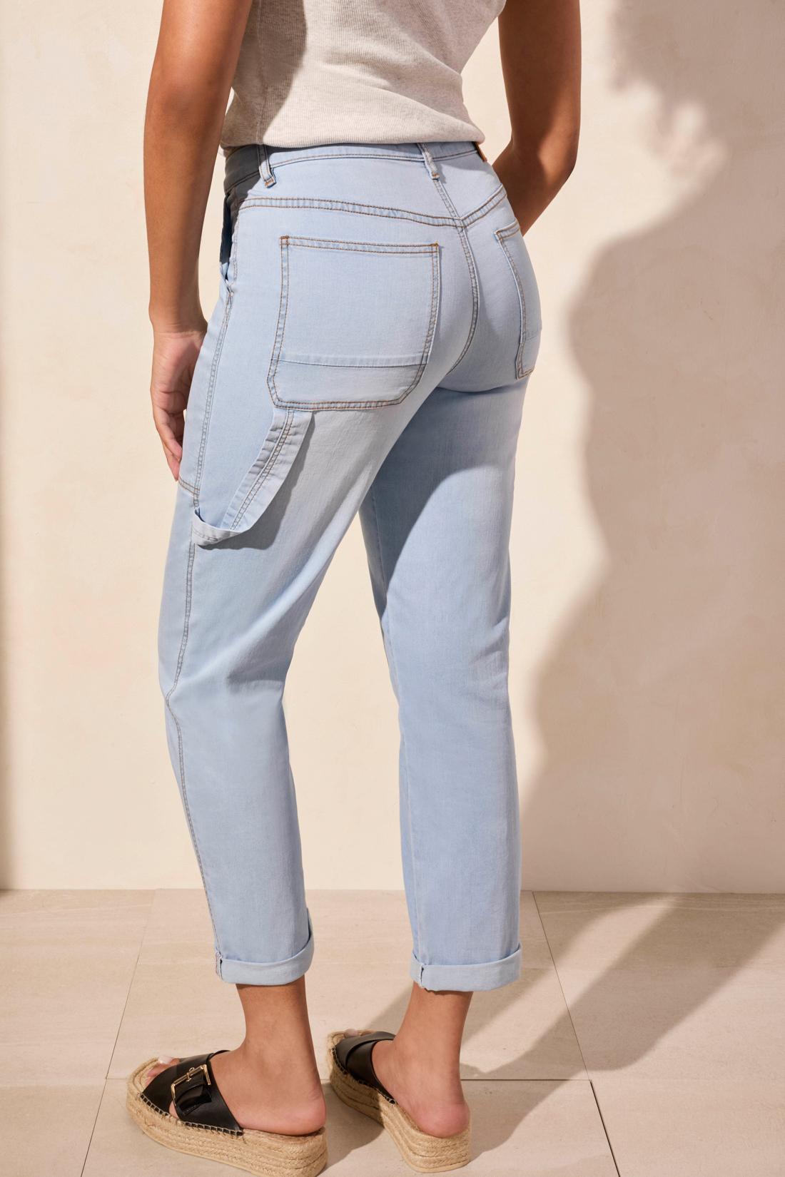 Audrey Girlfriend Straight Carpenter Jeans Product Image