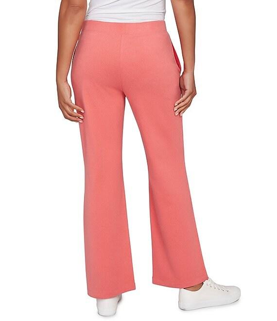 Ruby Rd. Luxe Ribbed Textured Pull-On Pants Product Image
