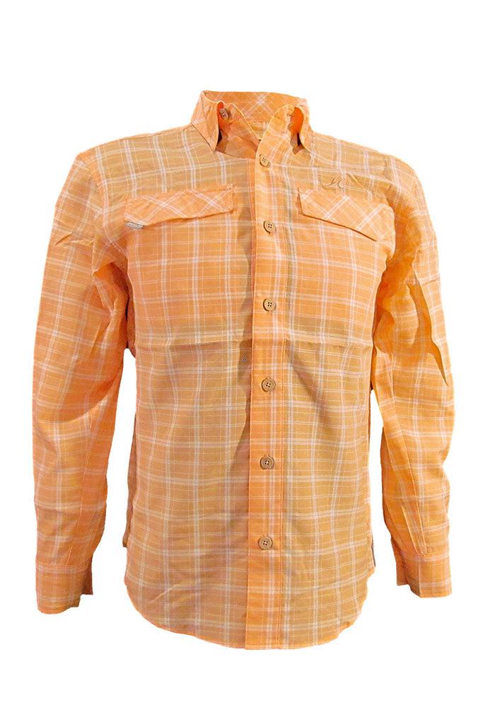 Mojo Sportswear Company Coastal Plaid Short Sleeve Men's Fishing Shirt Product Image
