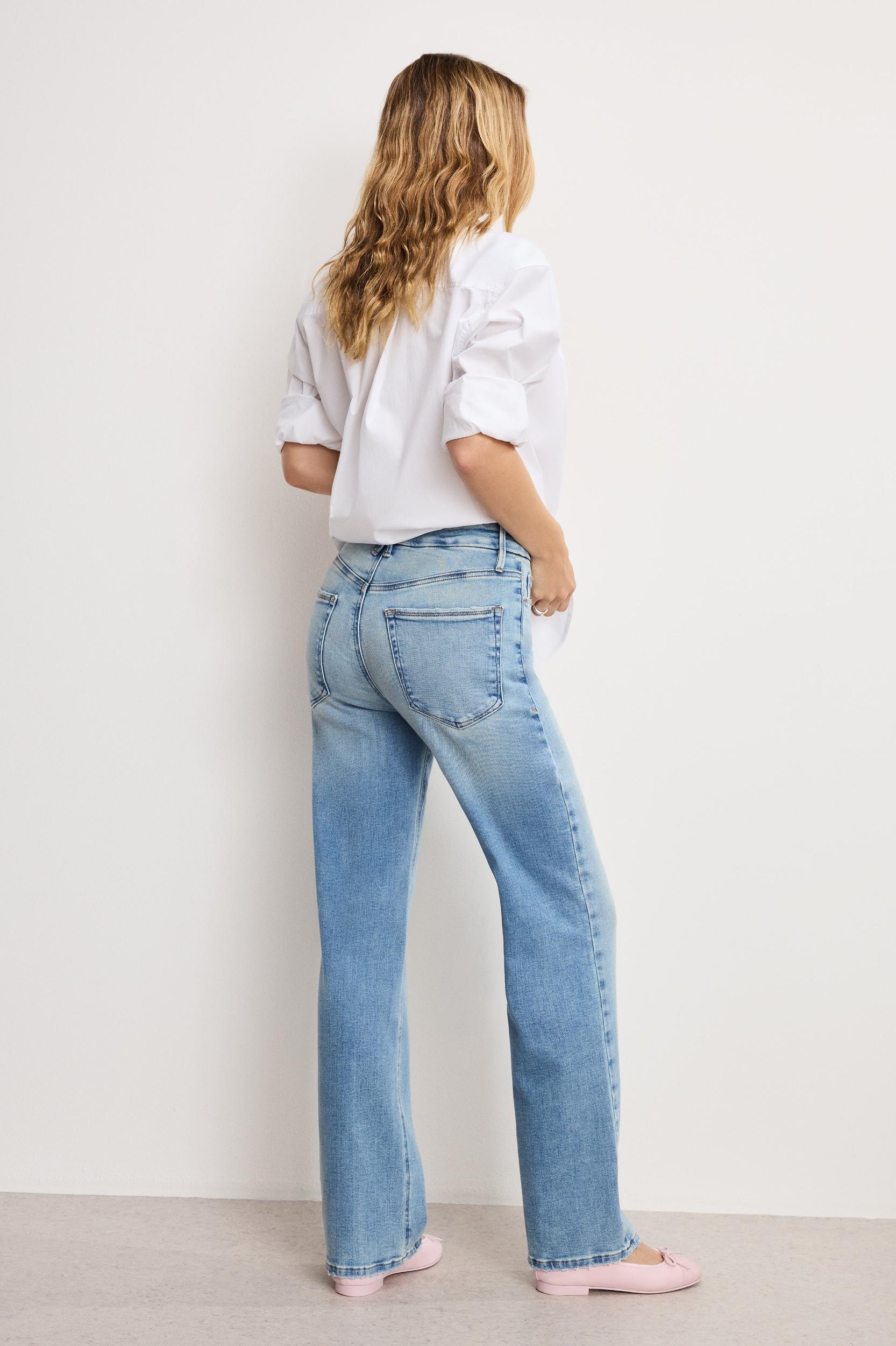 SOFT TECH GOOD TRUE STRAIGHT JEANS | INDIGO1073 Product Image