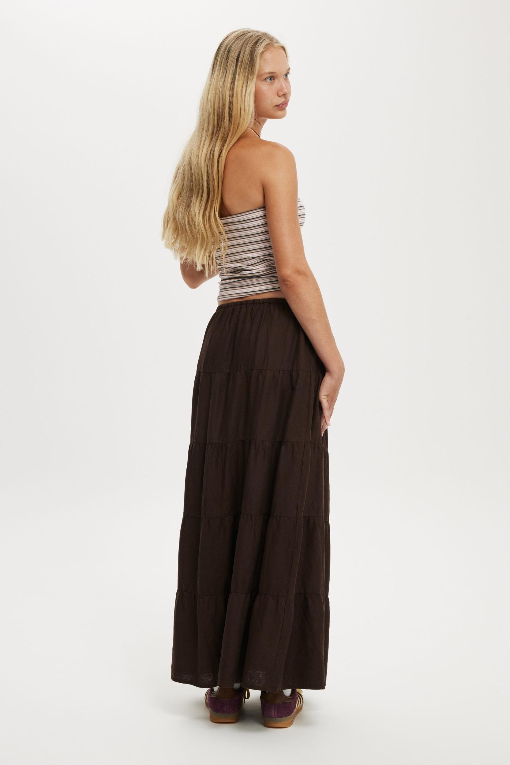Haven Multi Tiered Maxi Skirt Product Image