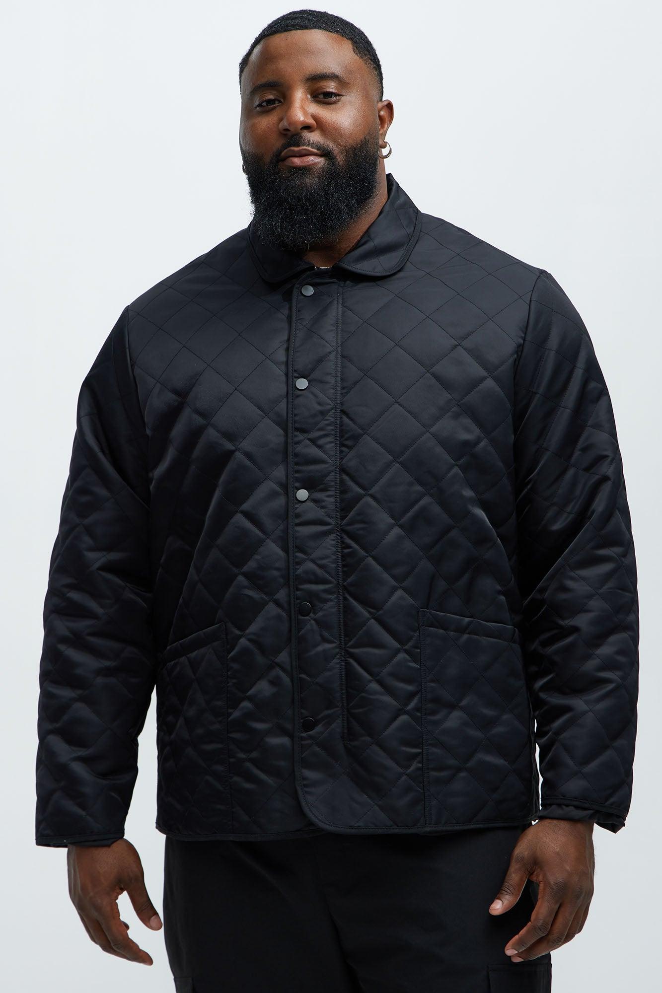 Jesse Quilted Jacket - Black Product Image
