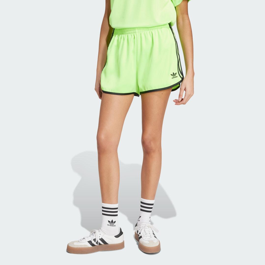 adidas Womens adidas 3 Stripes Sprinter Shorts - Womens Black/White Product Image