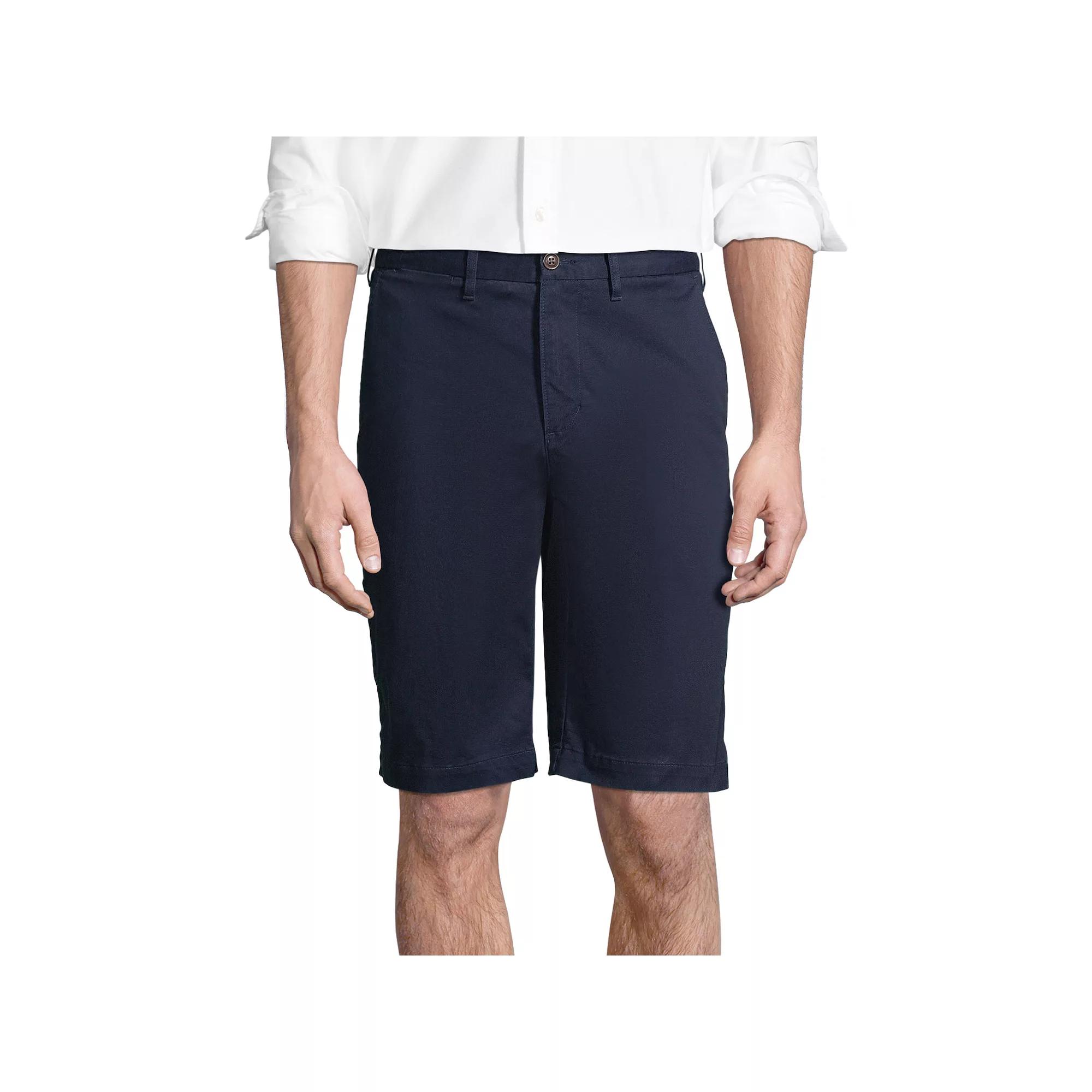 Big & Tall Lands' End 11" Traditional-Fit Comfort First Knockabout Chino Shorts, Men's,  Product Image