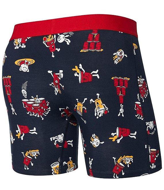 SAXX Vibe Super Soft Printed 6#double; Inseam Boxer Briefs Product Image