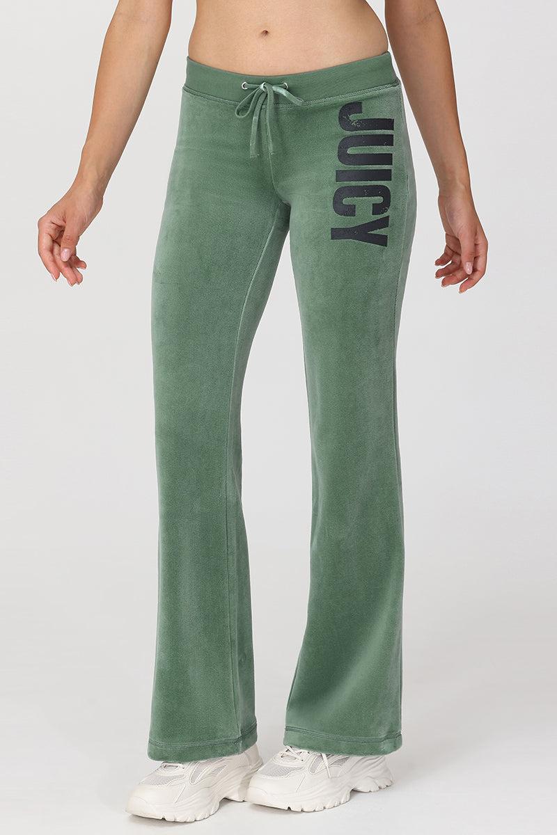 Rebel Without Couture Heritage Cotton Velour Track Pants Product Image