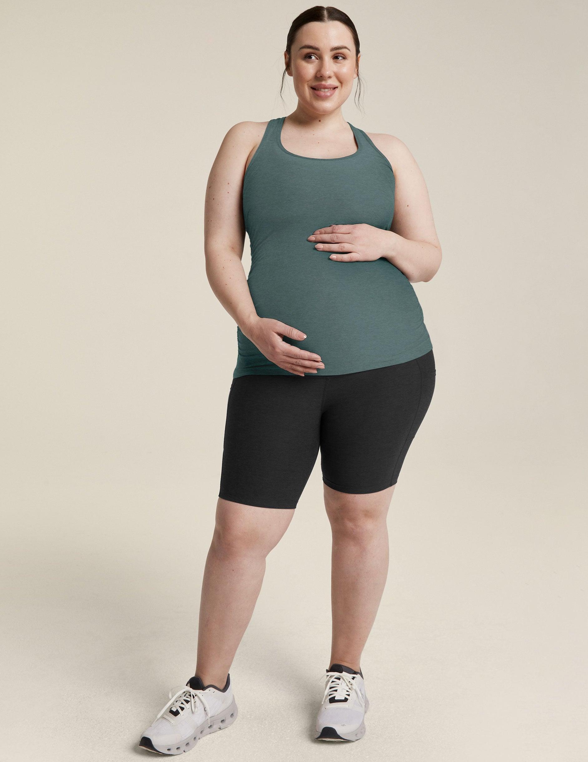 Featherweight Let It Grow Racerback Maternity Tank Product Image