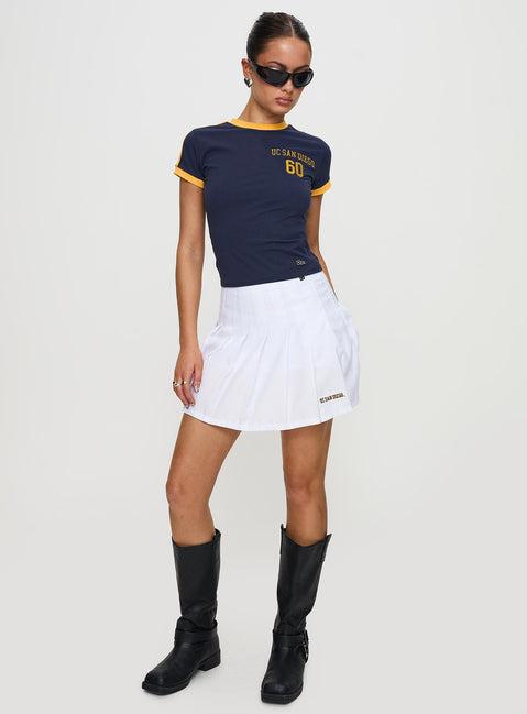 UCSD Tennis Skort White Product Image