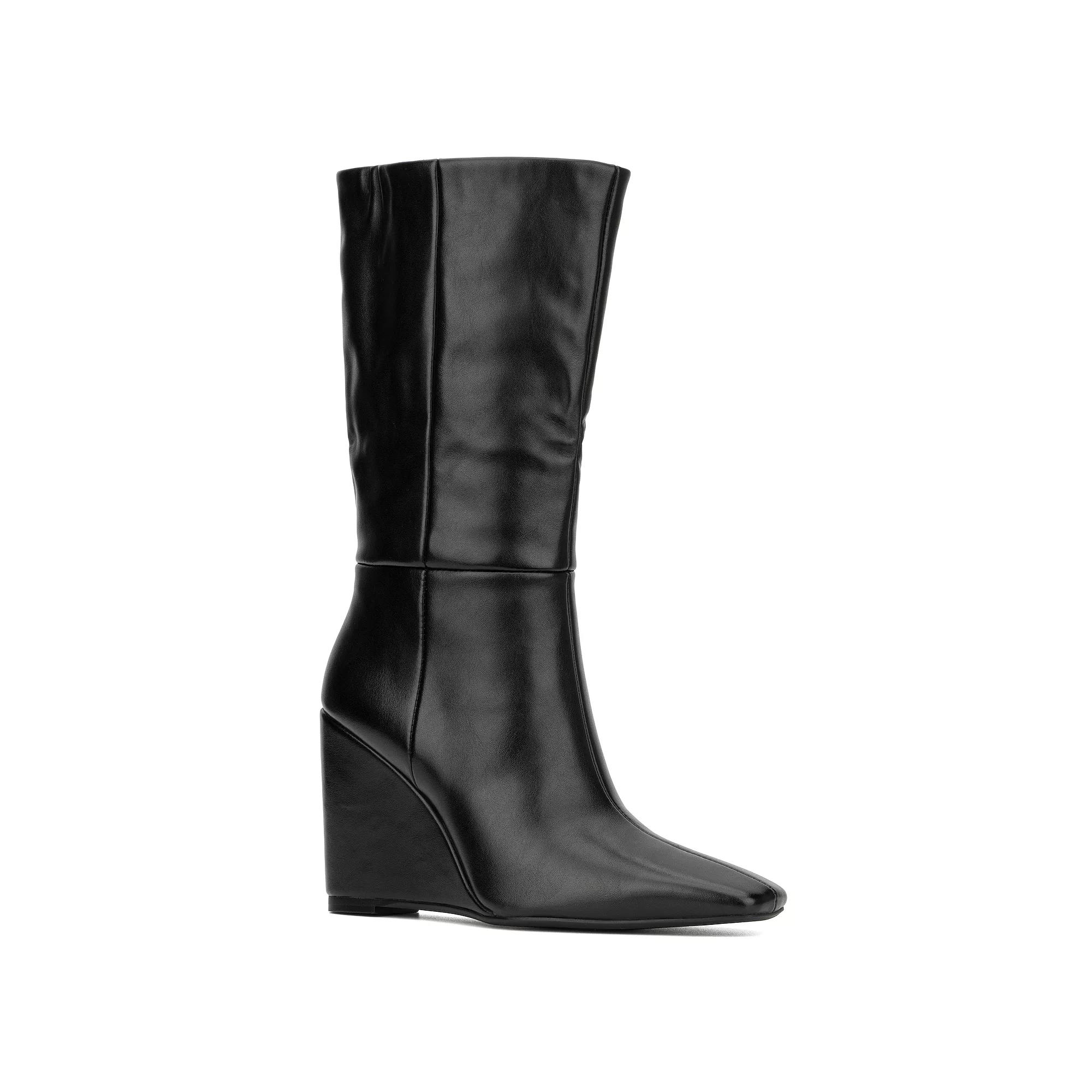 Torgeis Milan Women's Wedge Boots,  Product Image