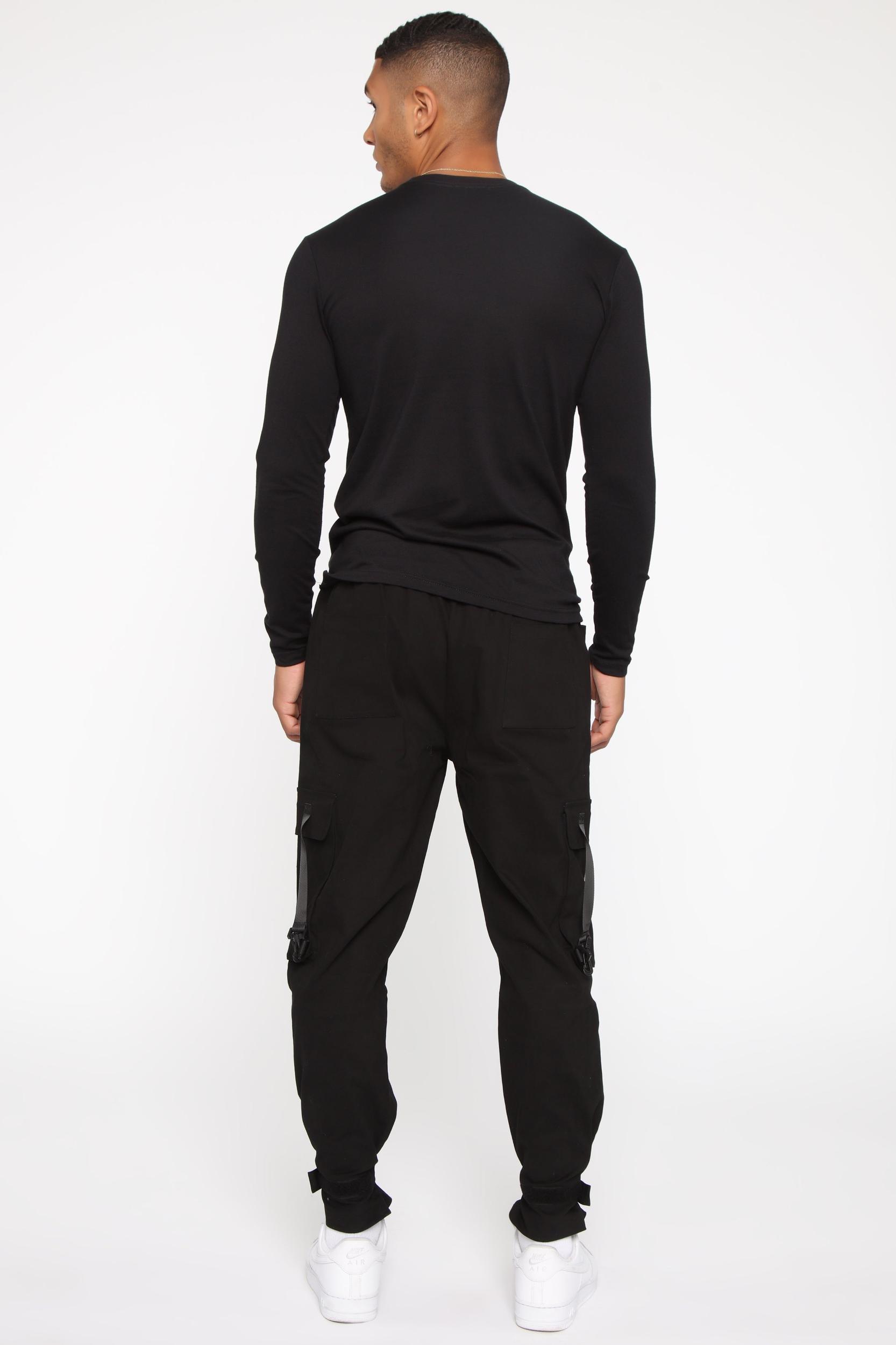 Chamber Cargo Pants - Black Product Image