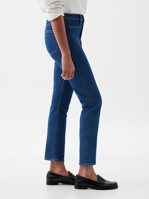 Mid Rise Vintage Slim Jeans Product Image