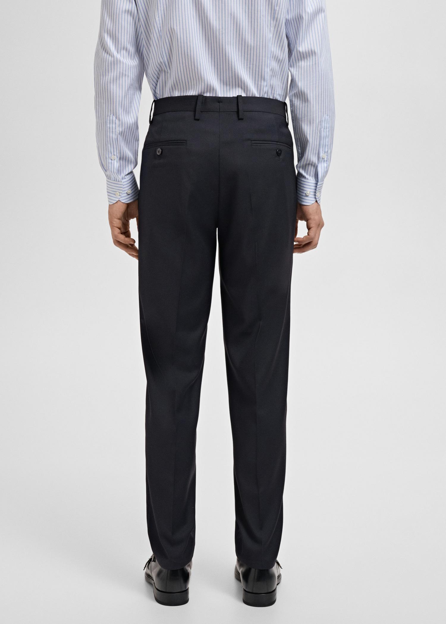 Monaco slim-fit suit pants - Men | MANGO USA Product Image