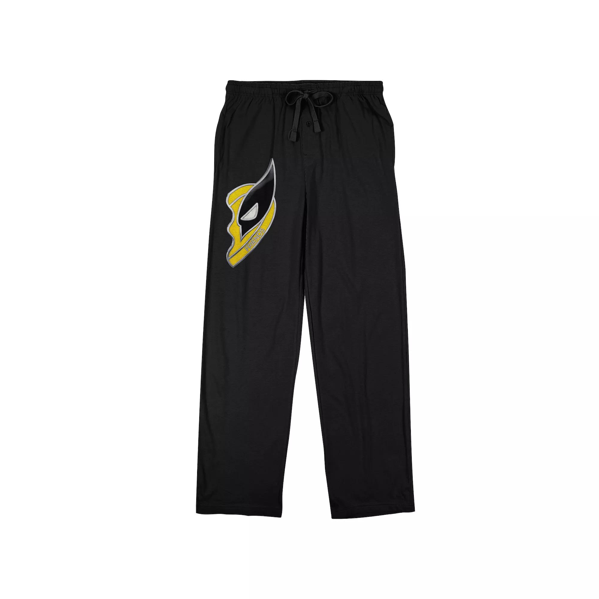 Men's Deadpool & Wolverine Wolverine Heart Pajama Pants,  Product Image