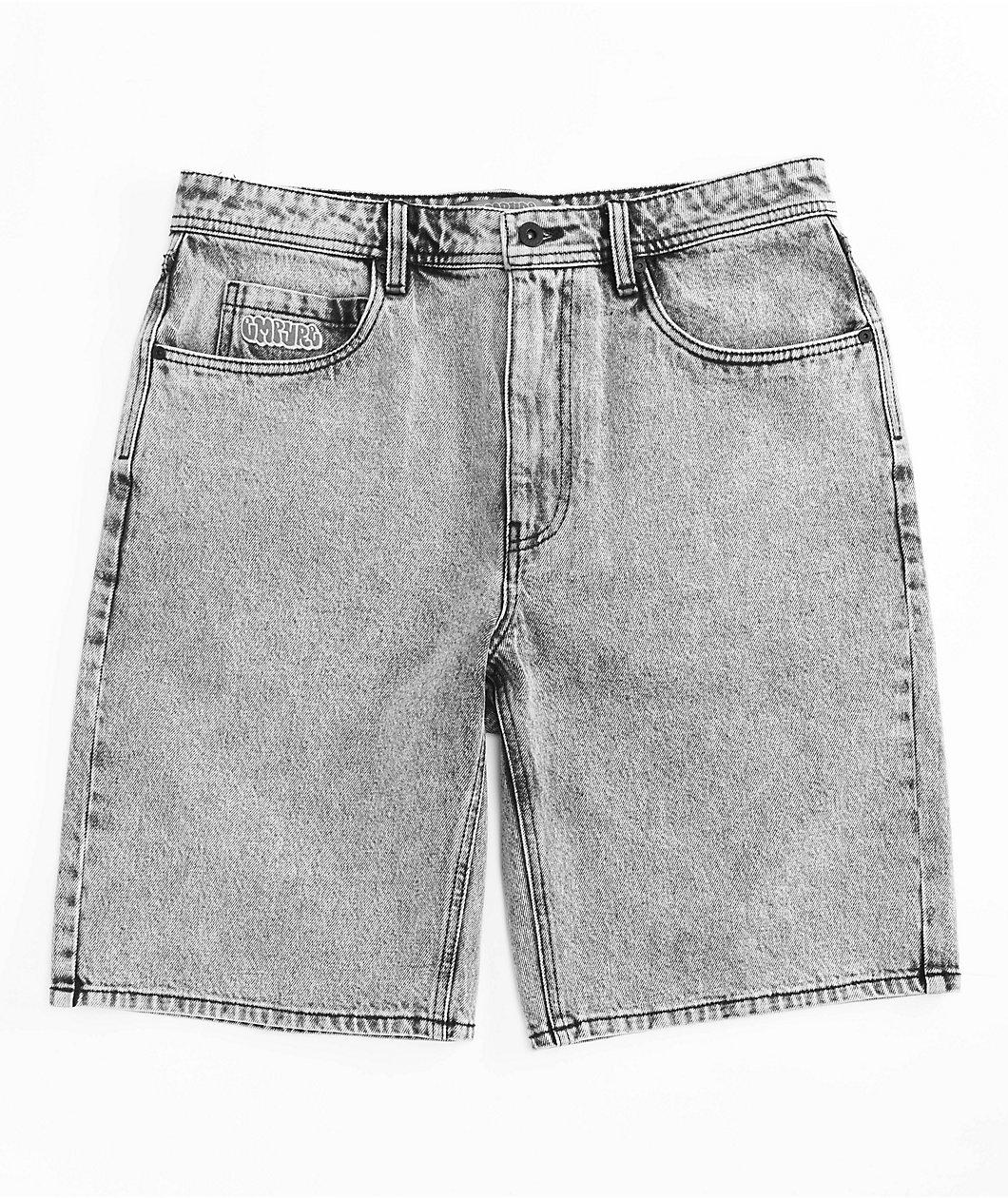 Empyre Colby Loose Fit Denim Skate Shorts Product Image