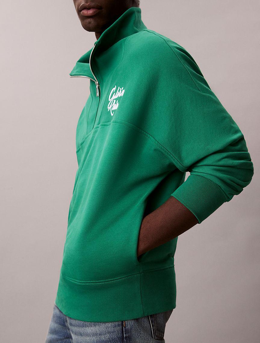 Premium Fleece Relaxed Quarter Zip Sweatshirt Product Image