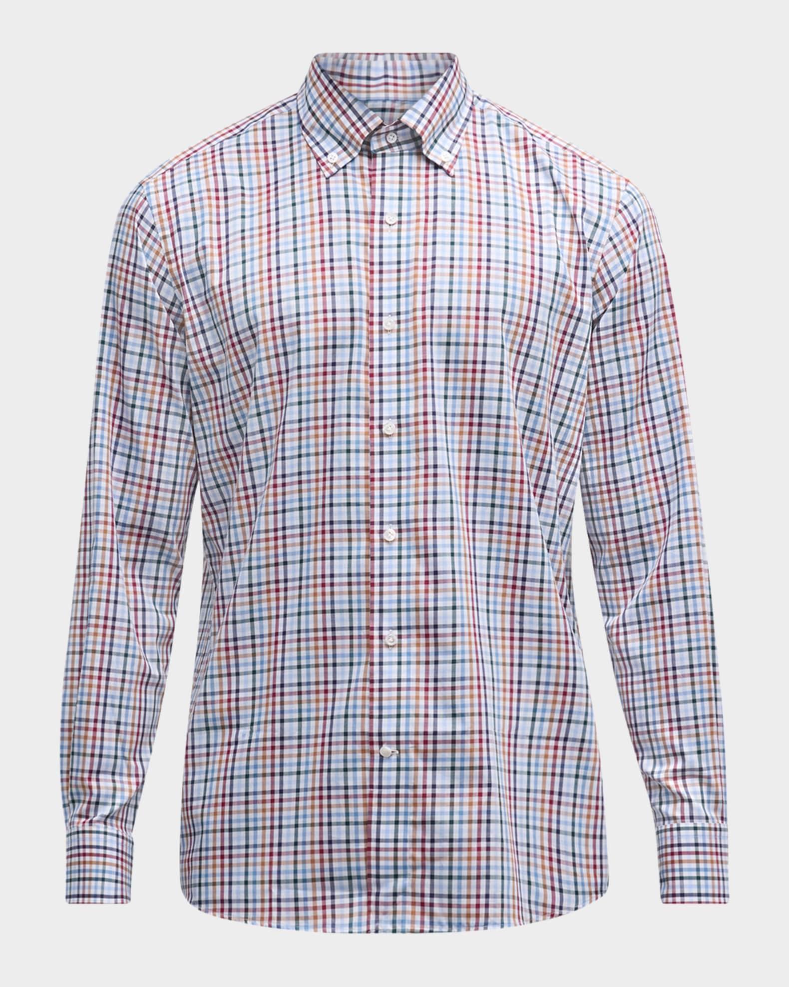 Men's Brighton Multicolor Check Sport Shirt Product Image