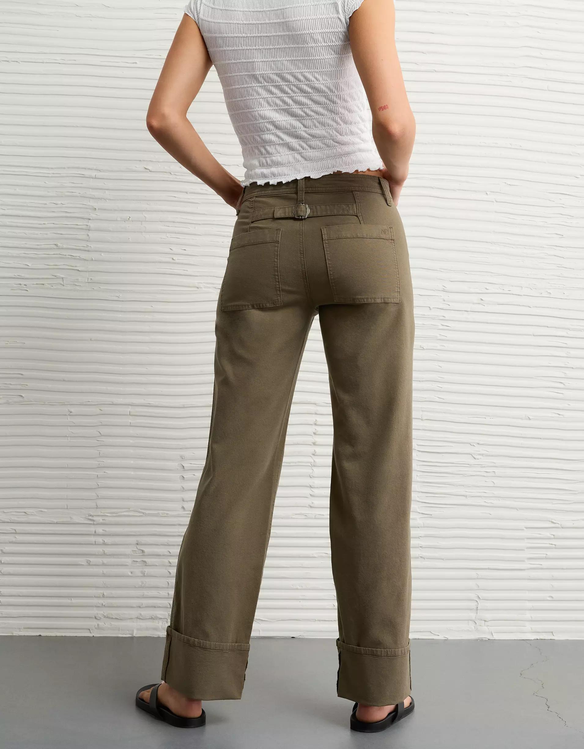 AE Stretch High-Waisted Stovepipe Pant Product Image