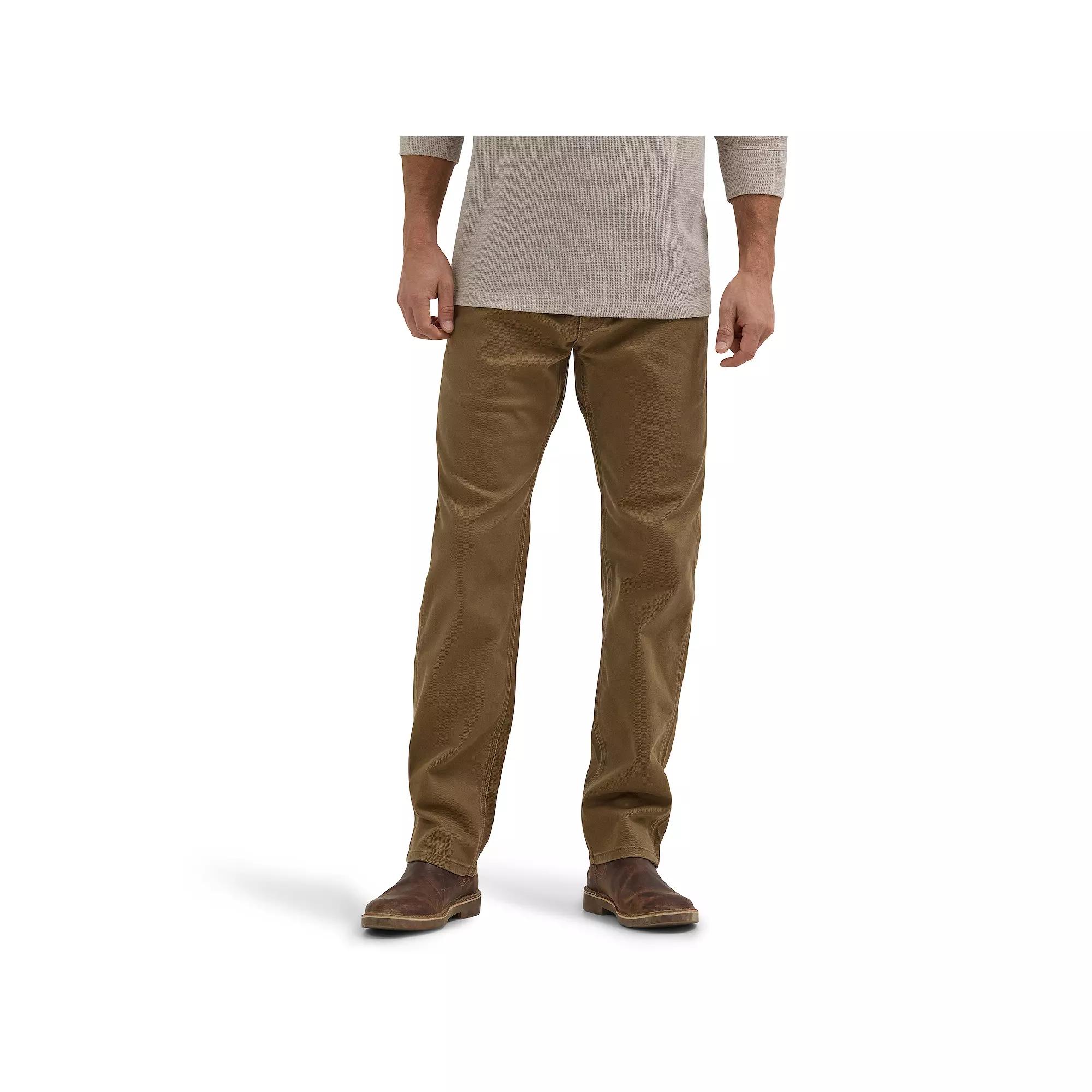 Men's Wrangler Peak Comfort Regular Fit Twill Pants,  Product Image