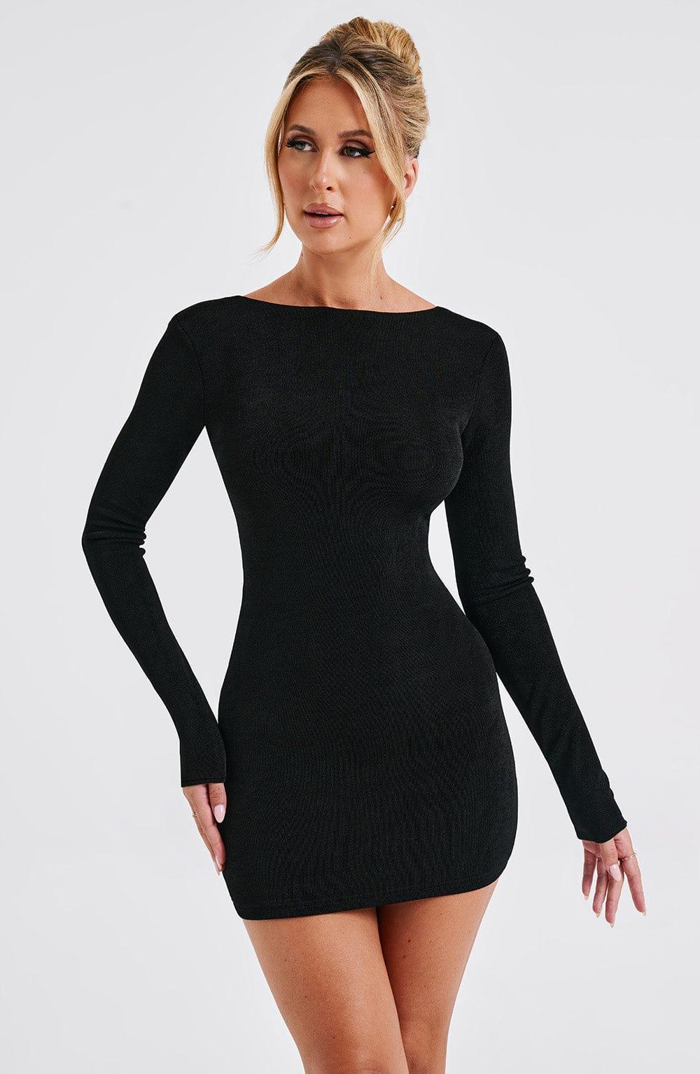 Una Mini Dress - Black Product Image