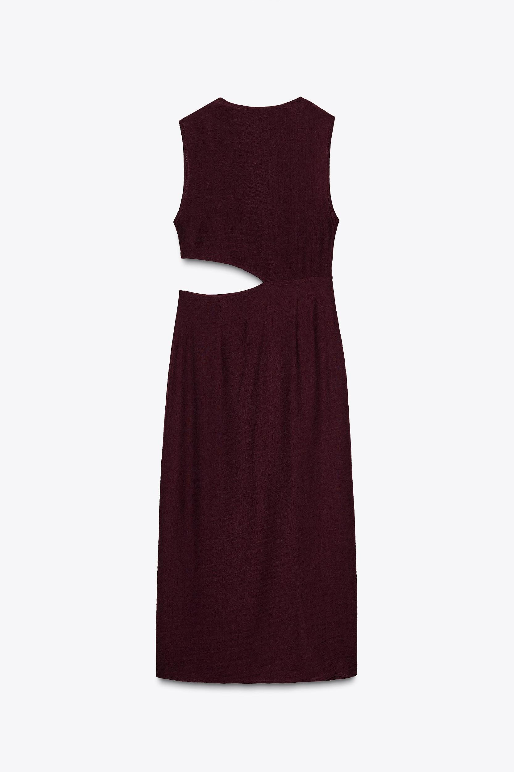 CUT OUT MIDI DRESS Product Image