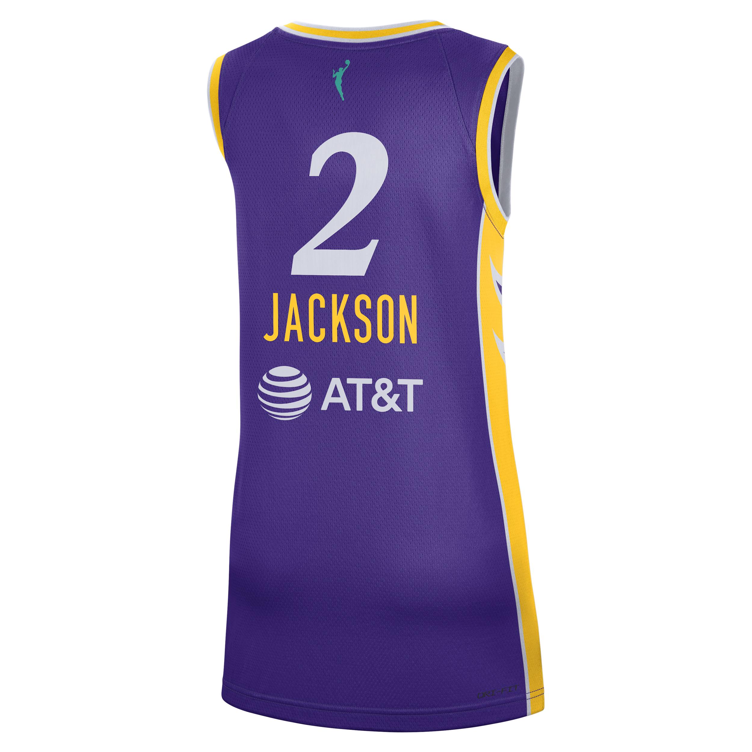 Los Angeles Sparks Explorer Edition Nike Womens Dri-FIT WNBA Victory Jersey | DJ4571-507 Product Image