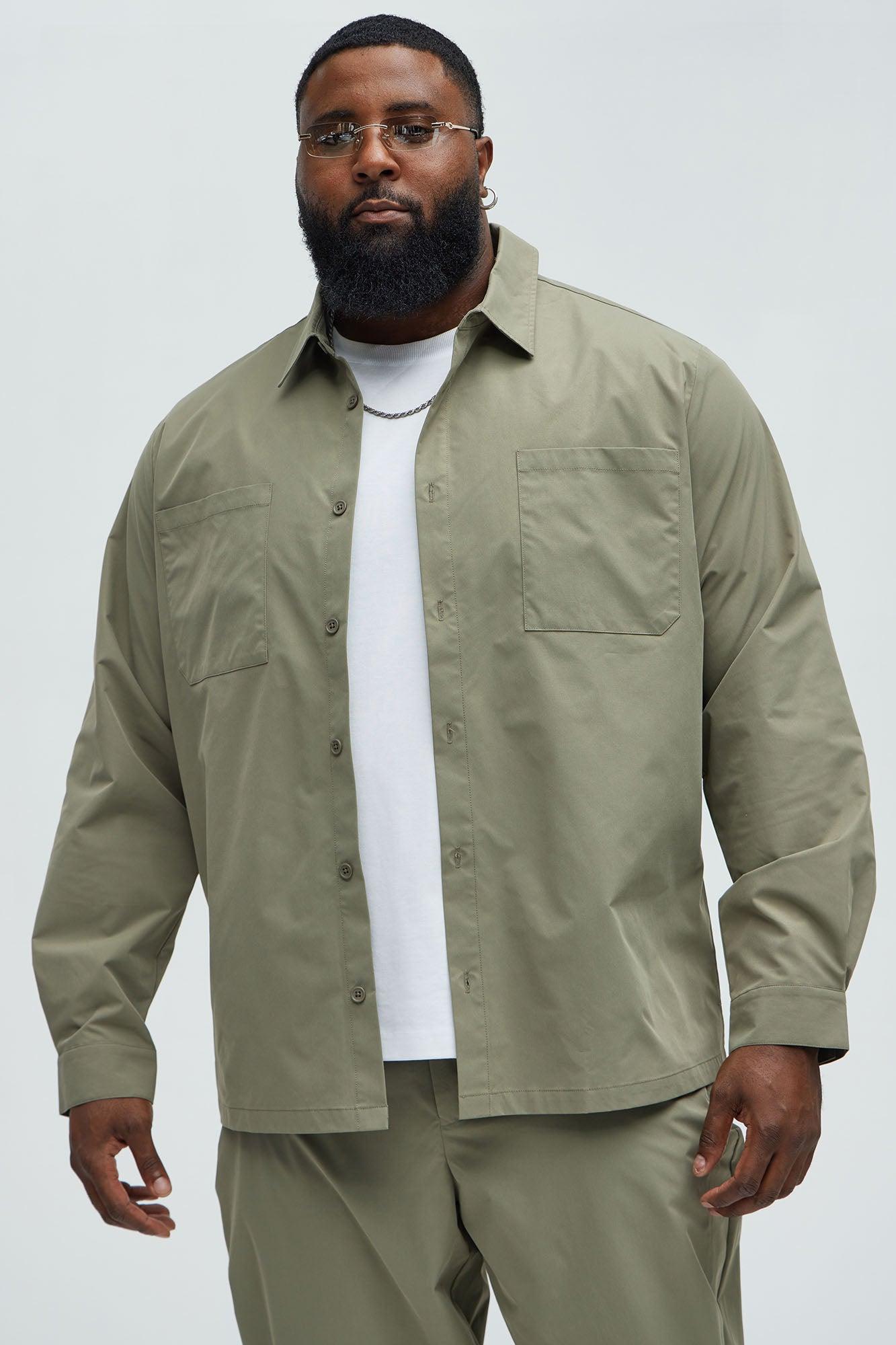 Ansel Tech Shirt - Olive Product Image