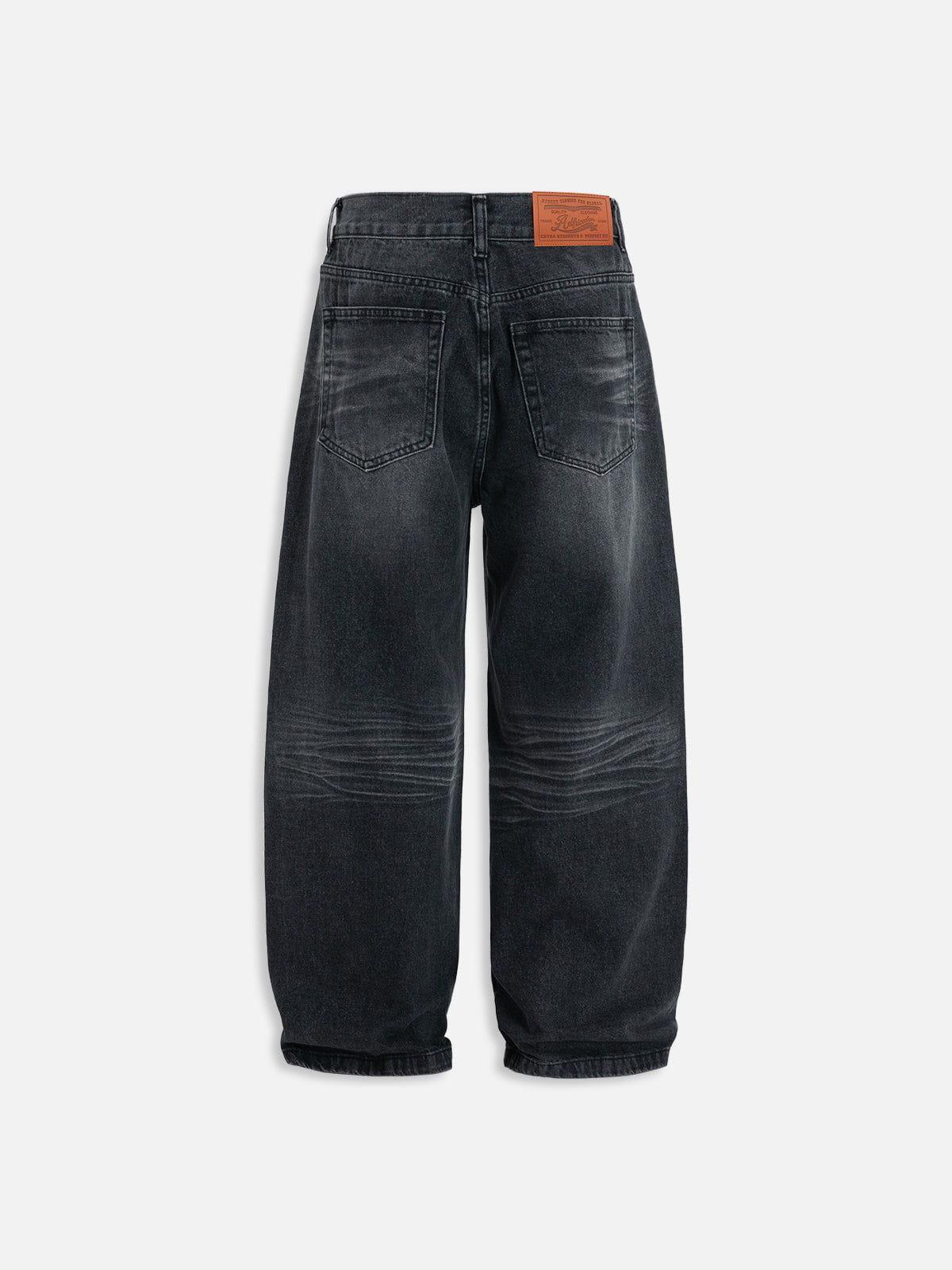 Aelfric Eden Baggy  Folds Jeans Product Image