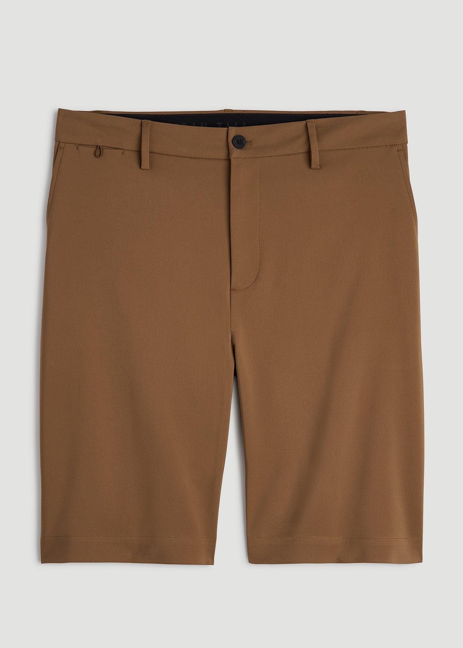 Tech Chino Shorts for Tall Men in Nutshell Male Product Image