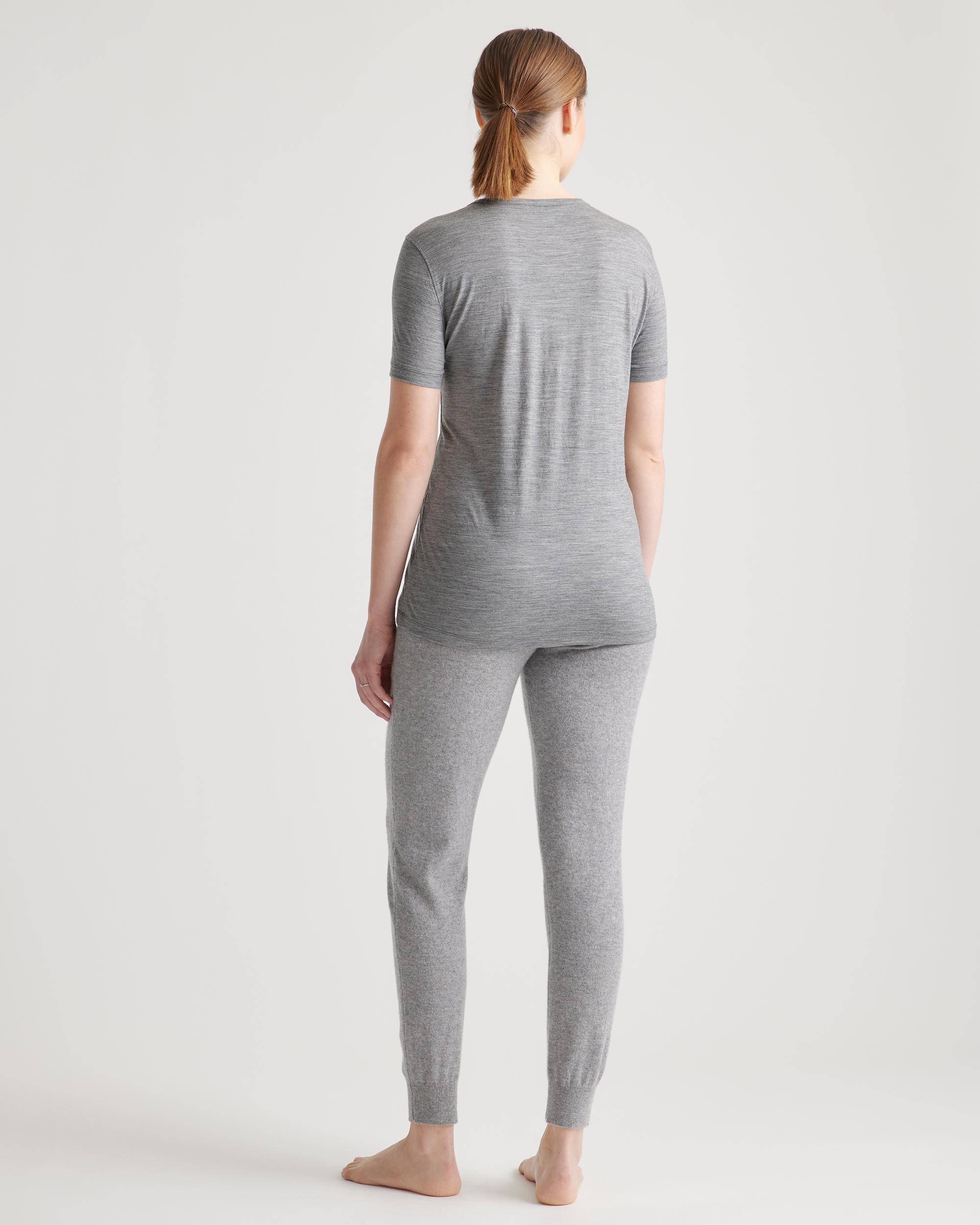 Quince | Women's 100% Merino Wool All-Season Base Layer T-Shirt Size XS, Merino/Cotton Product Image