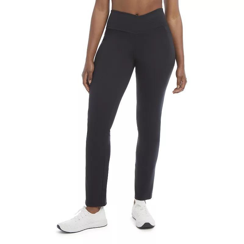 Women's Danskin Studio Crosswaist Flare Pants,  Product Image