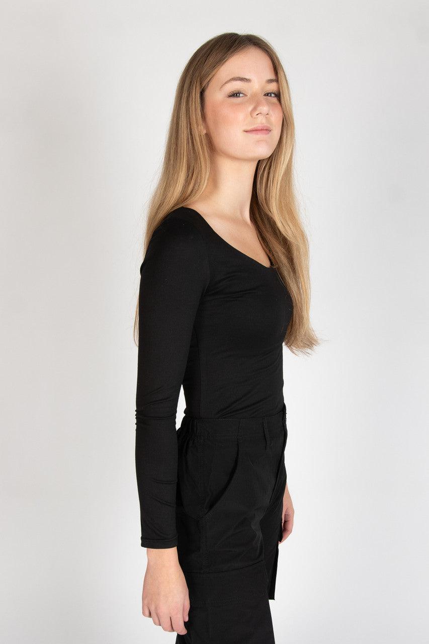 Double Layer Long Sleeve Tee Product Image