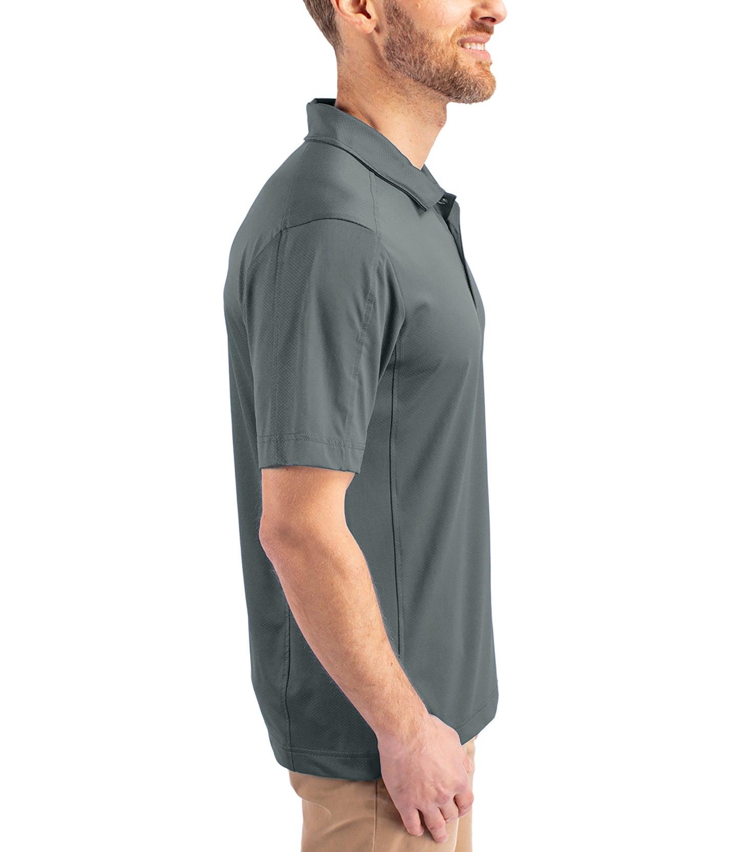Cutter & Buck Prospect Eco Textured Stretch Recycled Men's Short Sleeve Polo Product Image