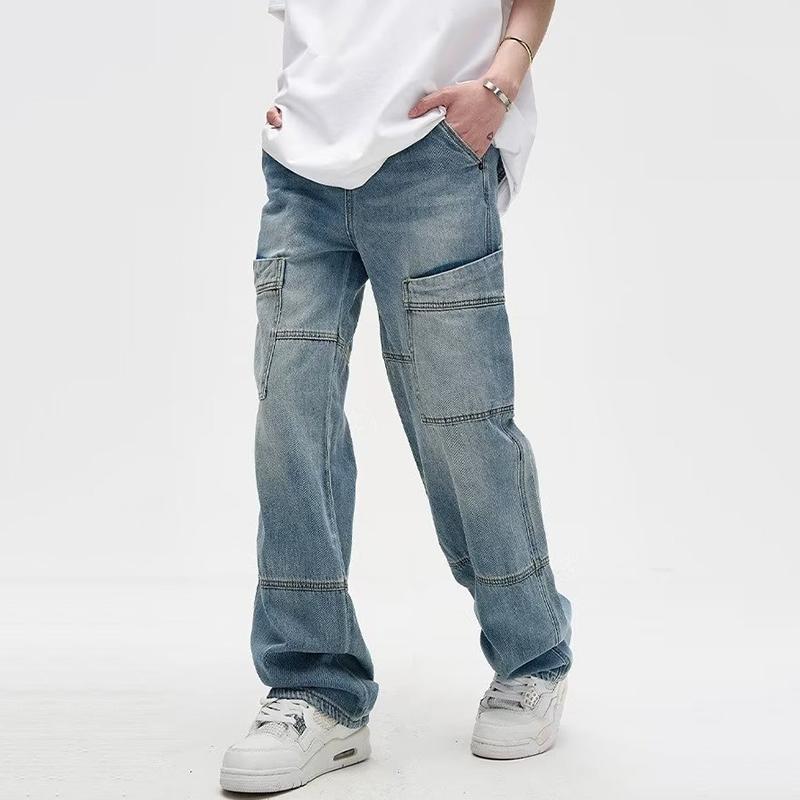 Wide-leg corduroy trousers in brown Product Image