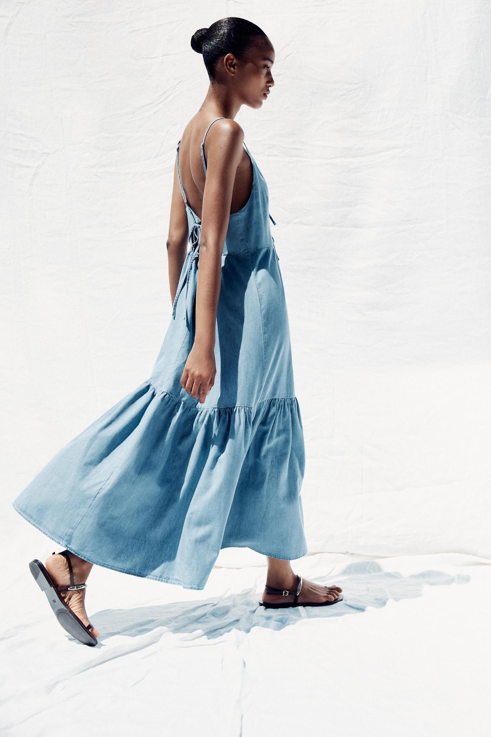 BOW MIDI DRESS Product Image