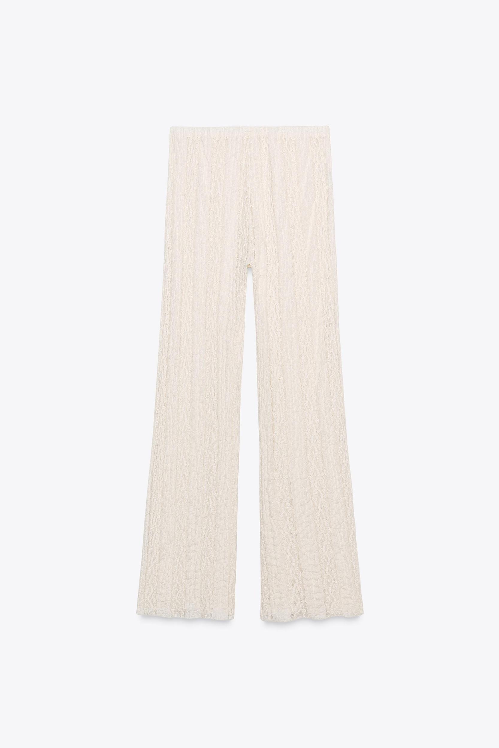 TEXTURED LACE PANTS Product Image