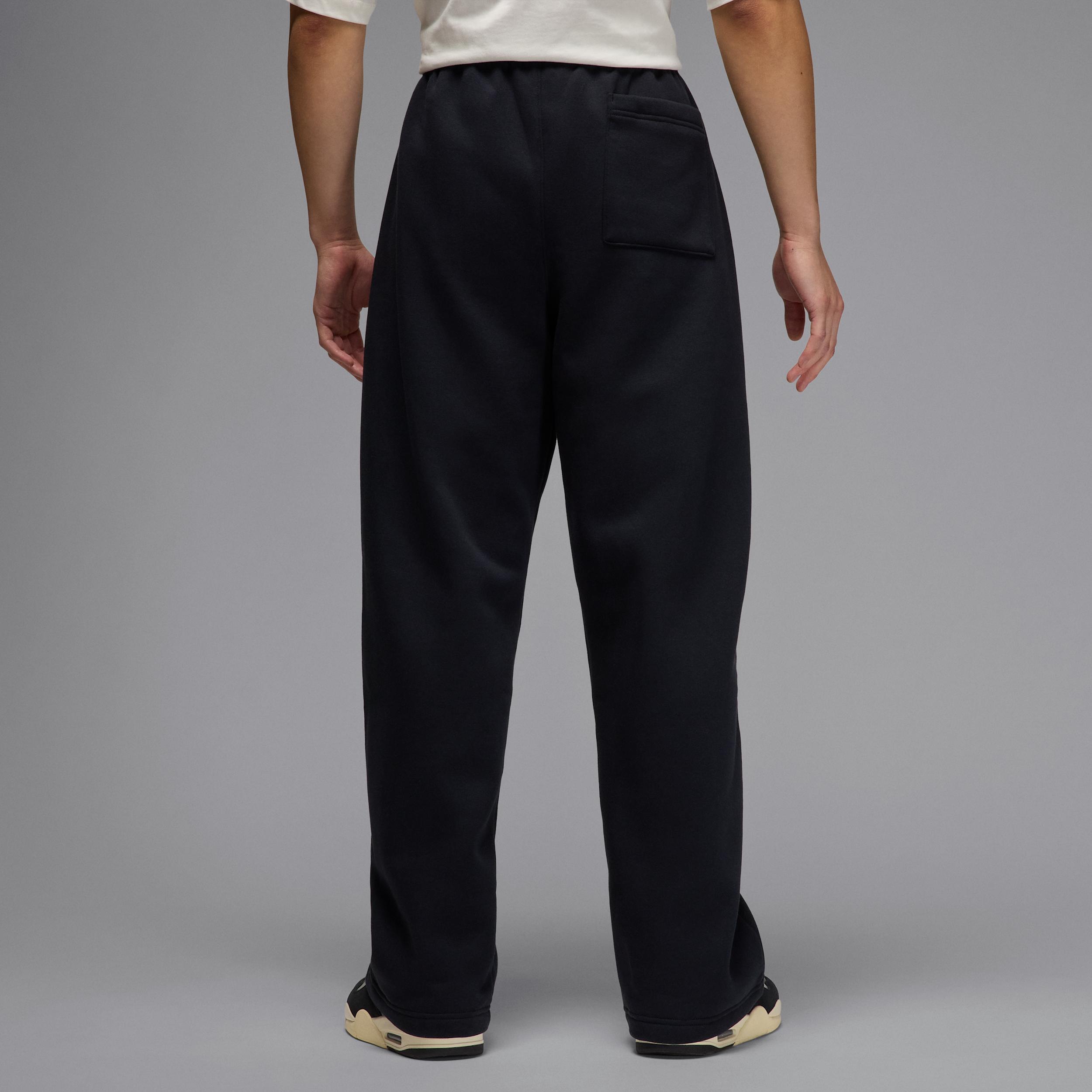Mens Jordan Brooklyn Fleece Oversized Open-Hem Pants | IB7238-010 Product Image