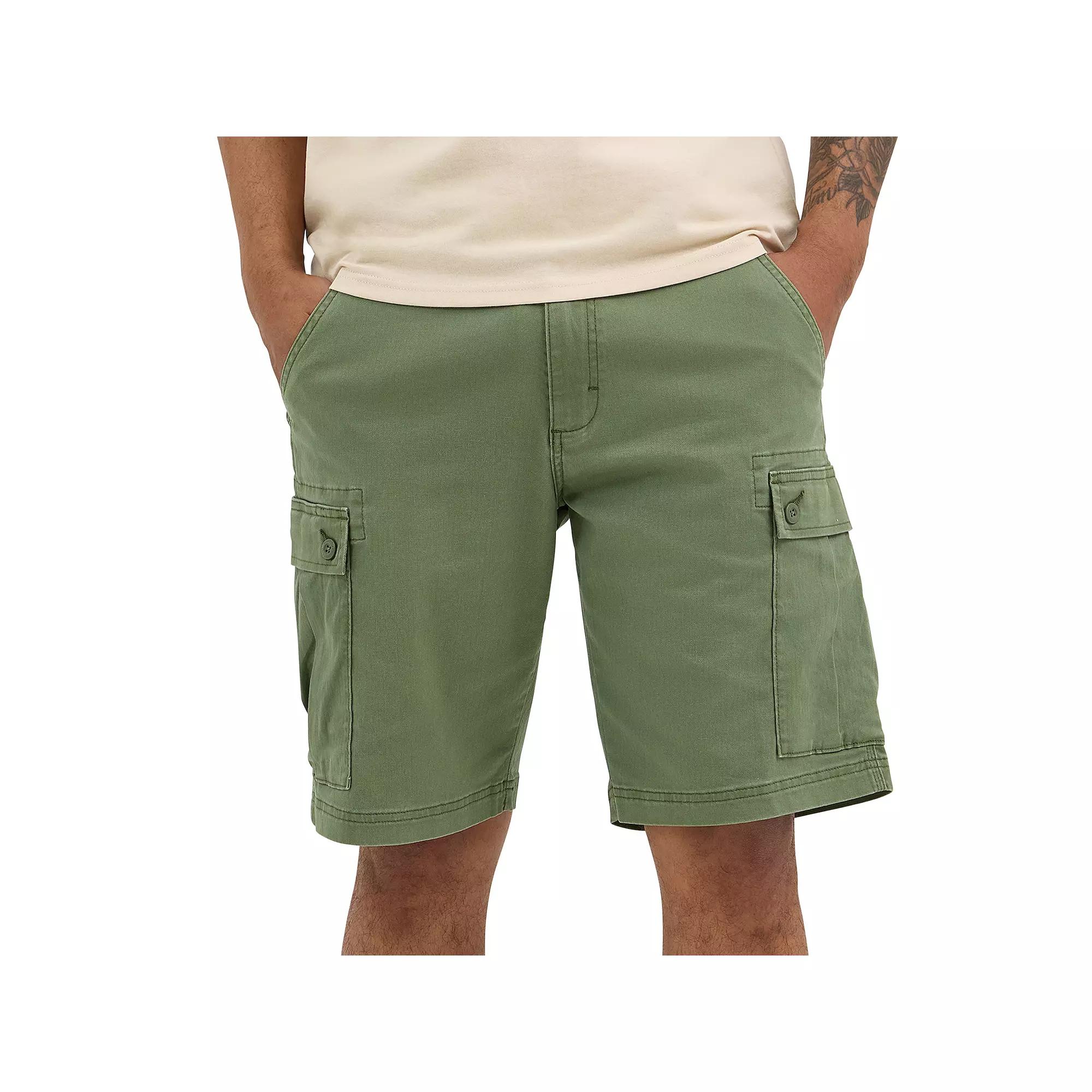 Men's Wrangler 10" Twill Cargo Shorts,  Product Image