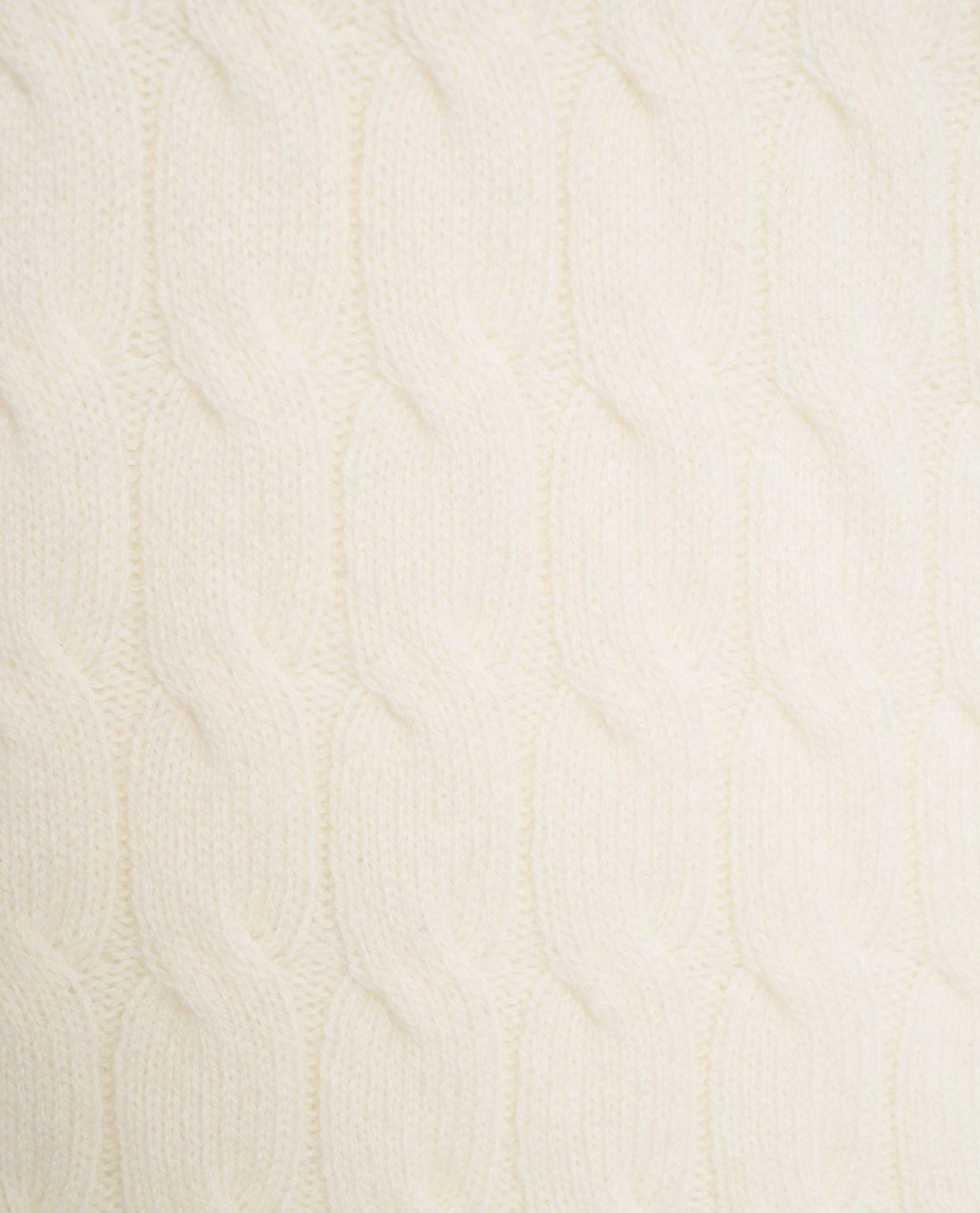 Knitted sweater with cable knit pattern Product Image