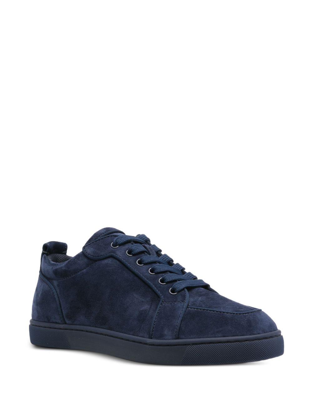 suede lace-up trainers Product Image