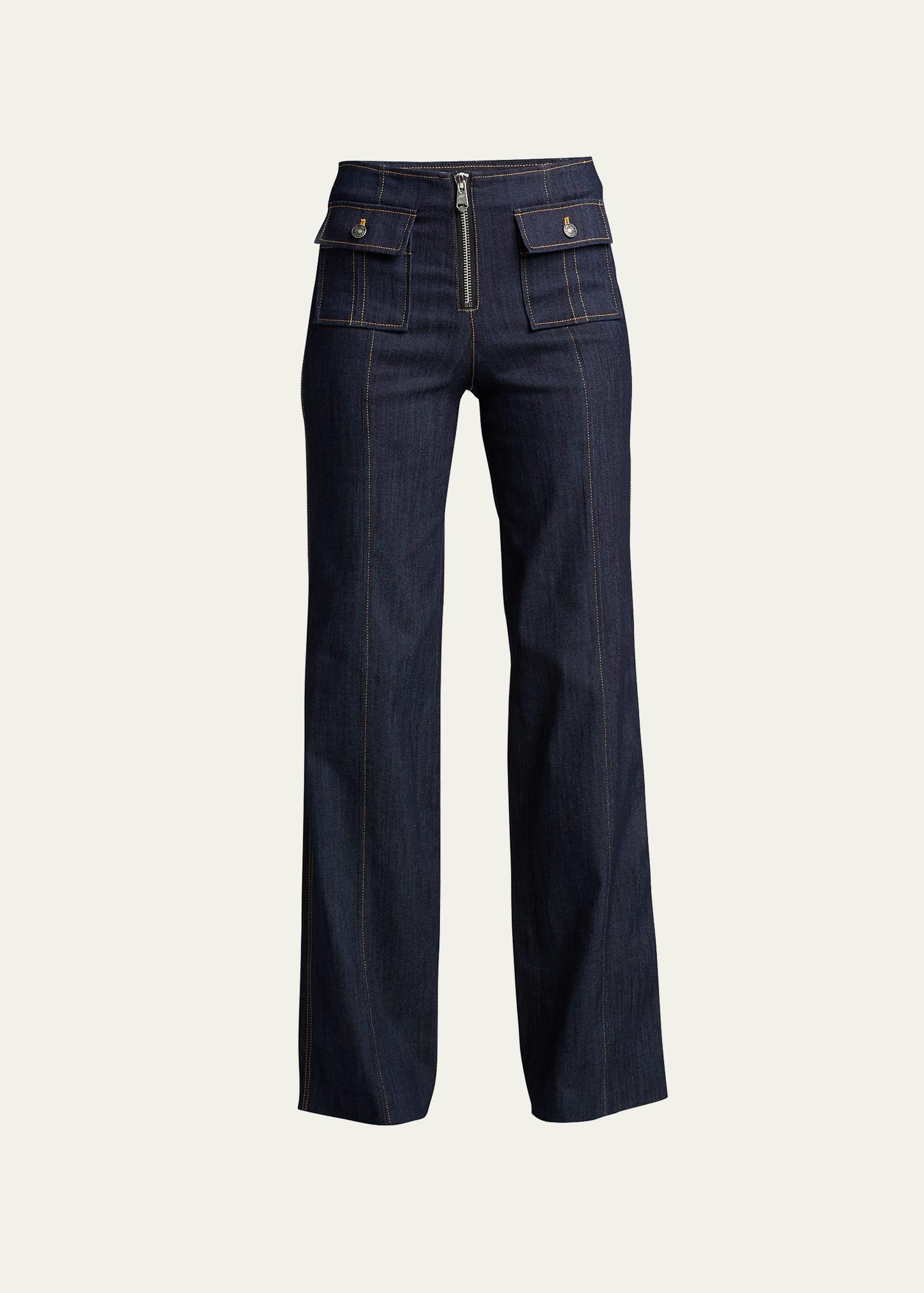 Long Azure Pants Product Image
