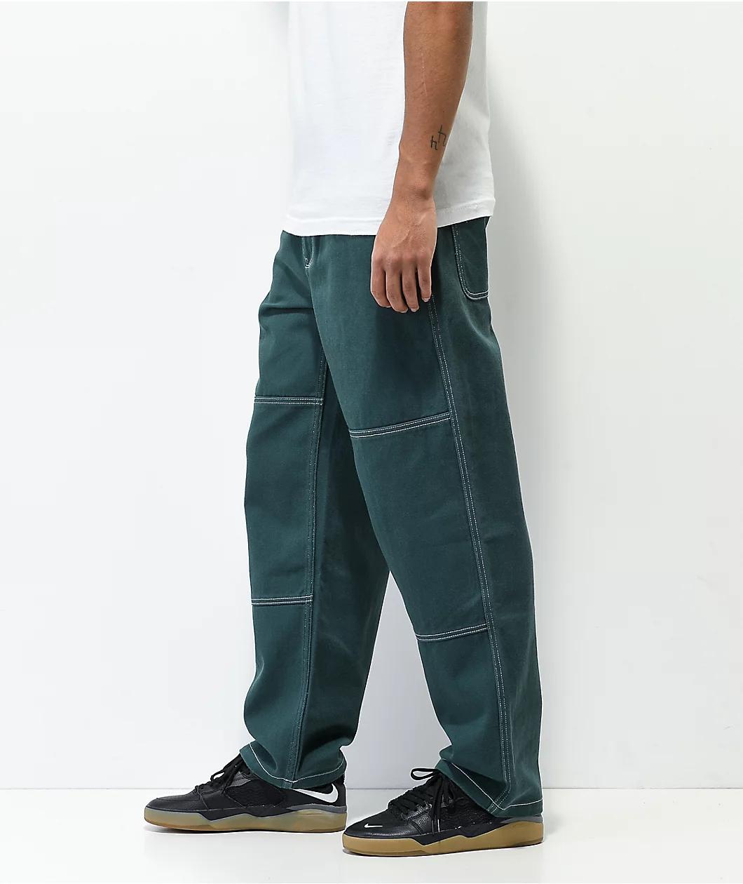 Empyre Emerald Green Carpenter Skate Jeans Product Image
