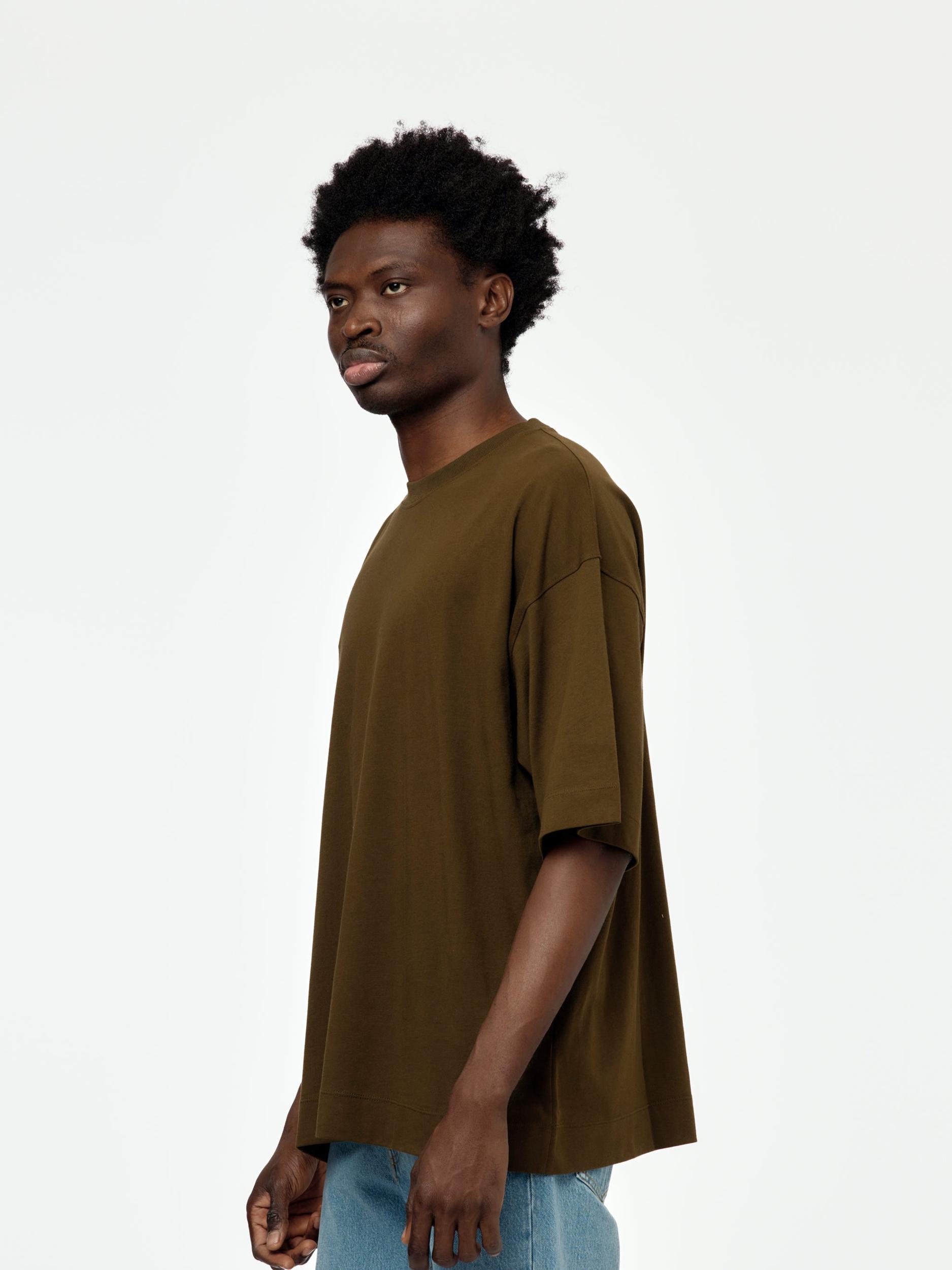 Hen S/S T-Shirt (Khaki) Product Image