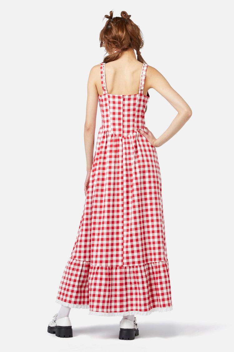 Jam Gingham Corset Dress Product Image