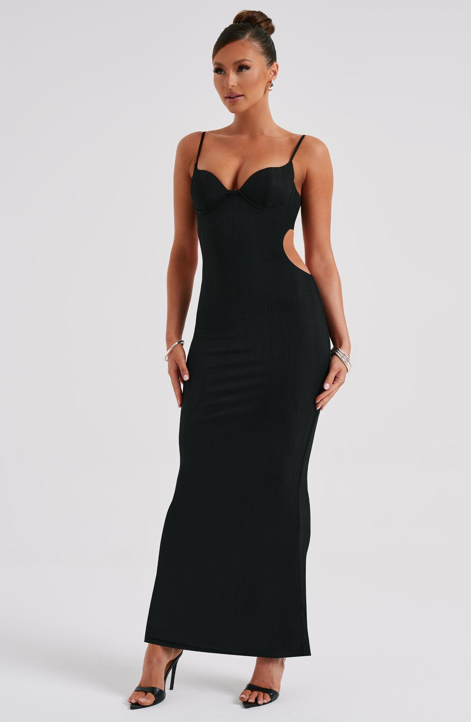 Celine Maxi Dress - Black Product Image