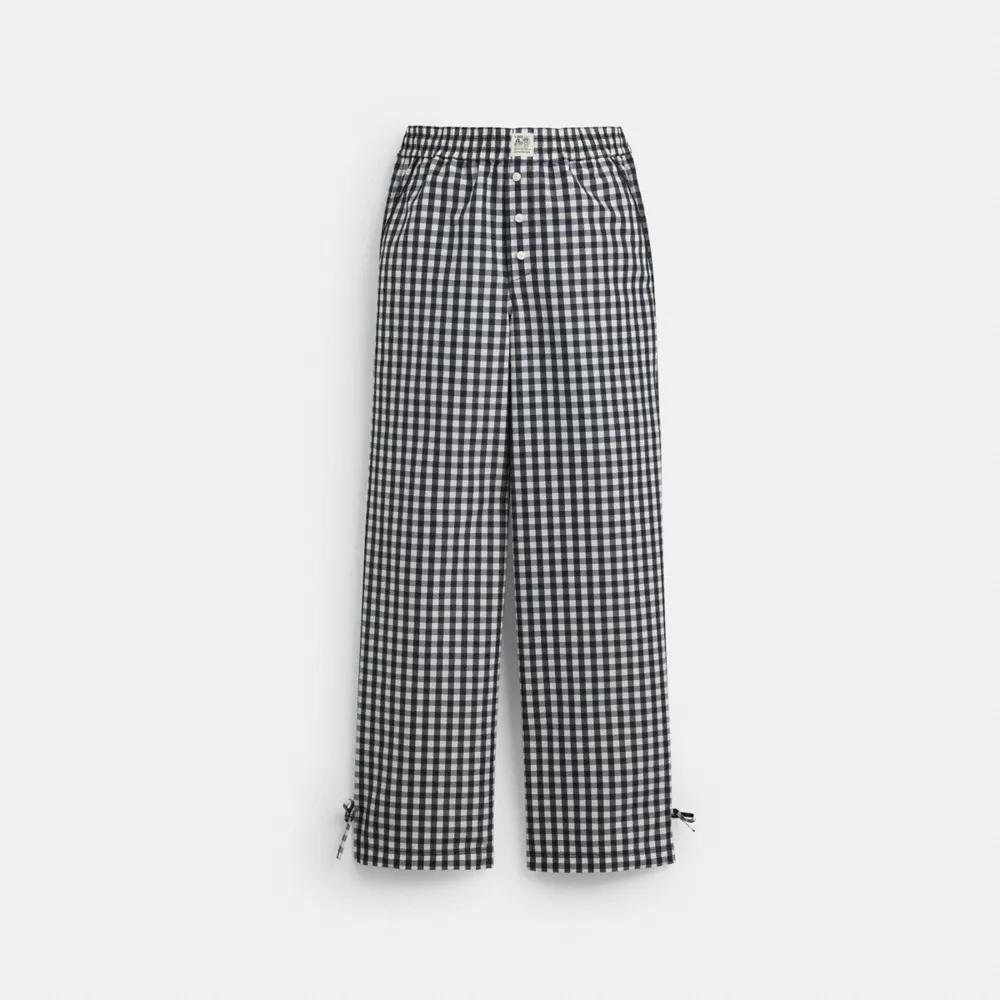 Coachtopia Loop Gingham Pants Product Image