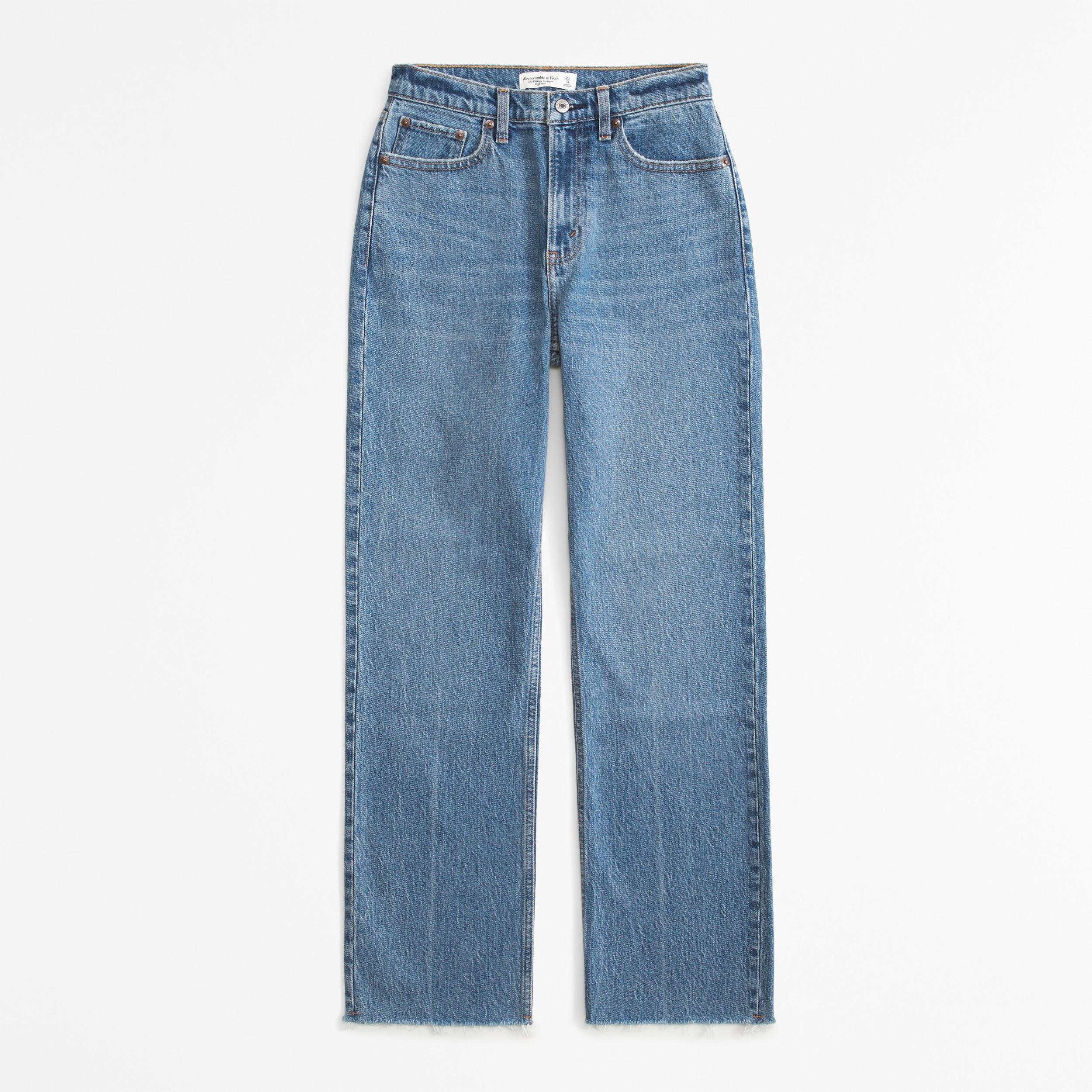 High Rise Vintage Straight Jean Product Image