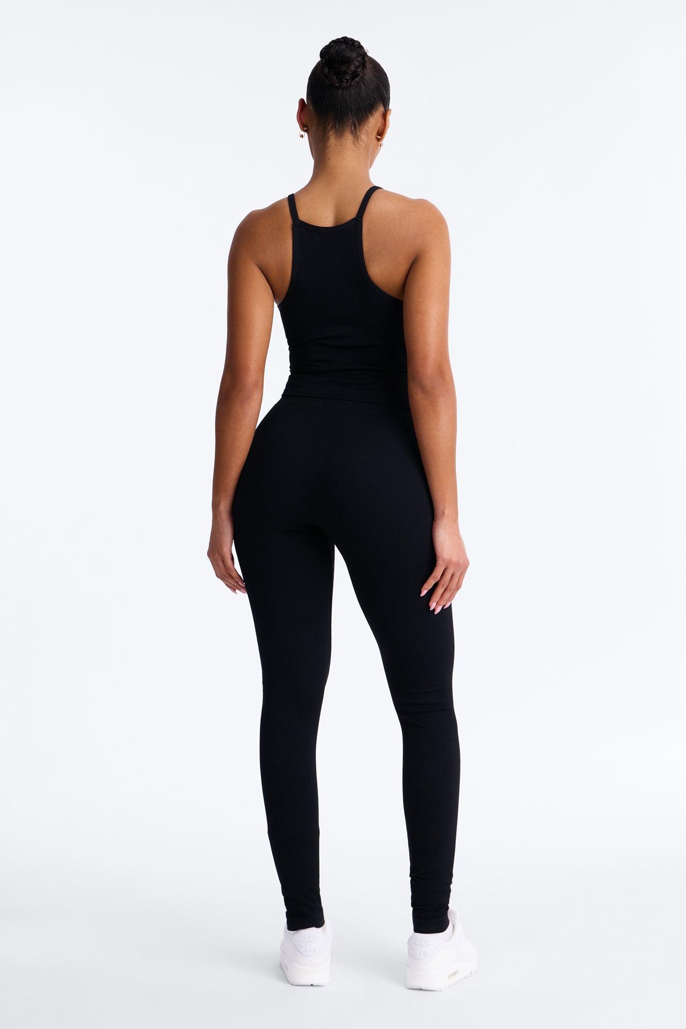 Empowered Performance Seamless Legging Set - Black Female Product Image