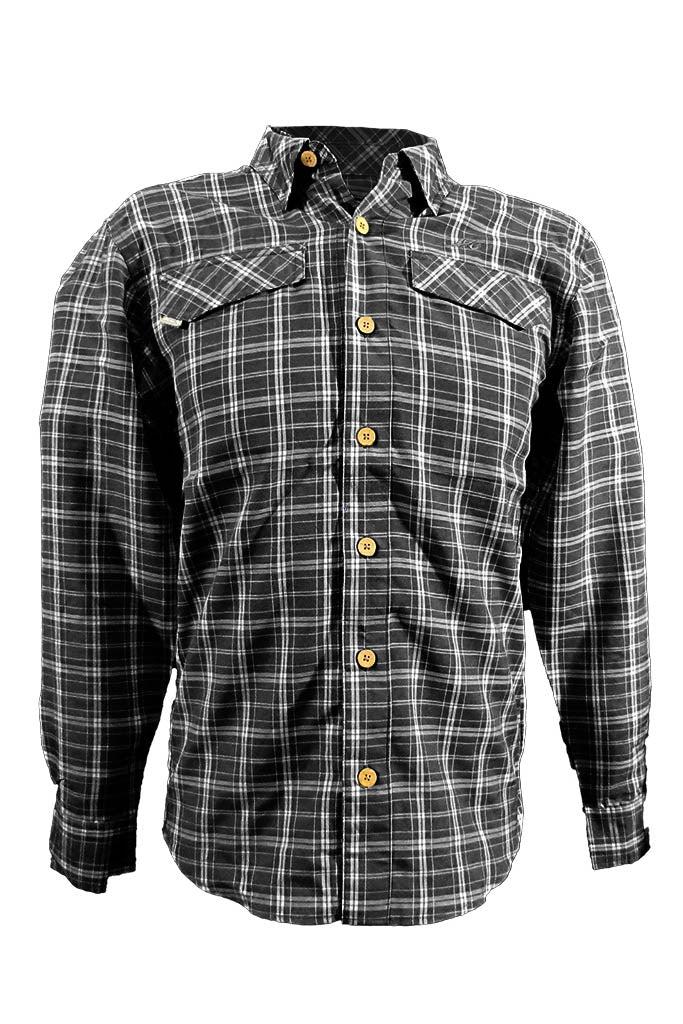Mojo Sportswear Company Coastal Plaid Short Sleeve Men's Fishing Shirt Product Image