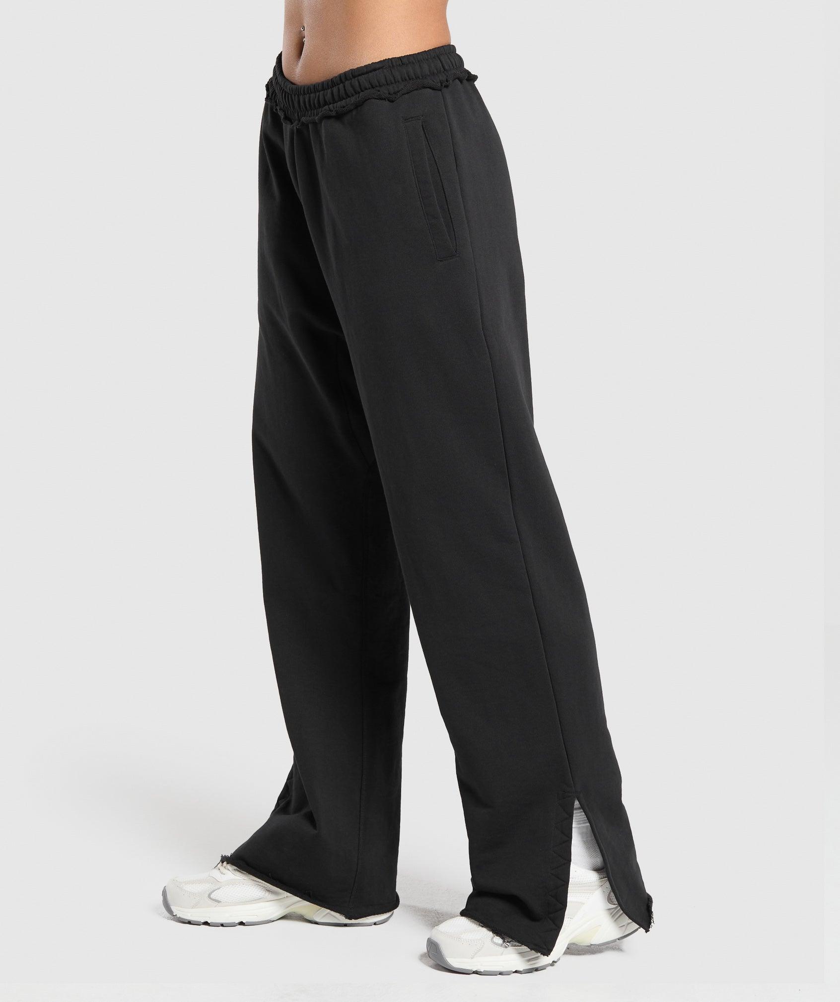 Gymshark Superset Oversized Joggers - Black Female Product Image